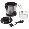 Brentwood 1 Liter Electric Deep Fryer in Stainless Steel - image 3 of 4