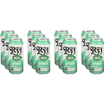 The Ryl Co Tea Green Original Rtd - Pack of 12 - 16 fo