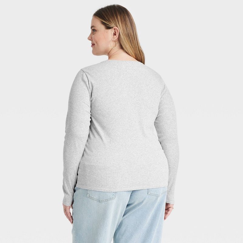 Women's Long Sleeve Lightweight T-Shirt - Universal Thread™, 3 of 7