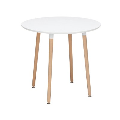 target white round table