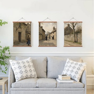 Floral Canvas Wall Art with Strong Artistic and Visual Aesthetics,3 - Pieces
