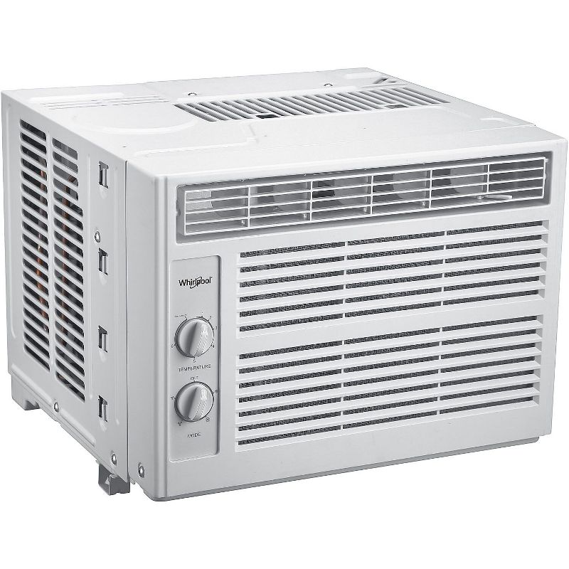 Whirlpool 5000 BTU 115V Window-Mounted Air Conditioner with Mechanical Controls WHAW050BW, 5 of 7