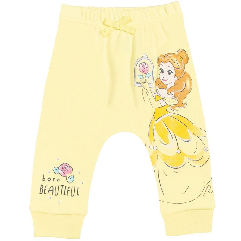 Disney Princess Cinderella Ariel Belle Aurora 4 Pack Pants, 2 of 10