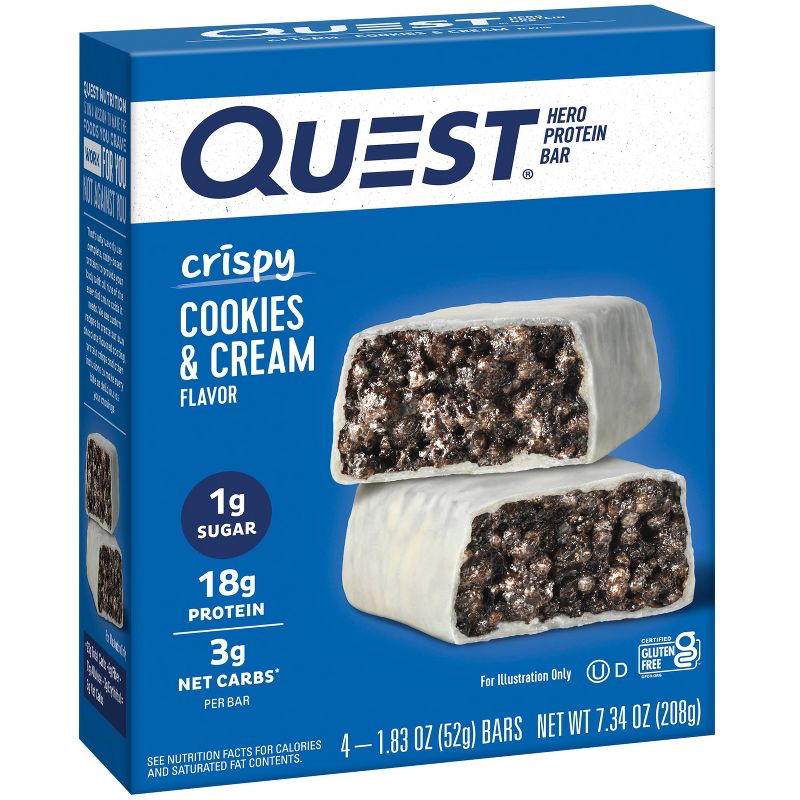 Quest Nutrition Hero Protein Bar - Crispy Cookies & Cream, 3 of 9