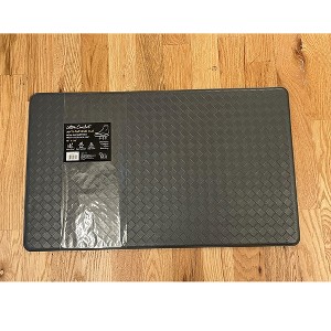 RT Designers Collection Anti-Fatigue Premium High Quality Emboss Mat/Runner Charcoal - 1 of 3