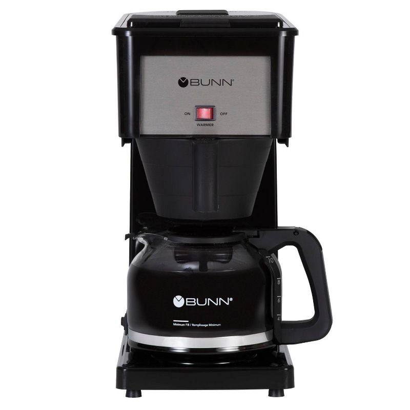 BUNN Velocity Brew 10 Cup Coffee Brewer - Black GR-B, 1 of 7