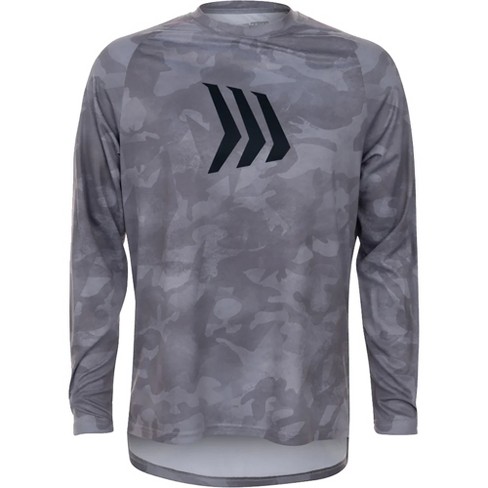 Gillz Contender Series Burnt Uv Long Sleeve T-shirt - Xl - Glacier