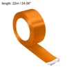 Unique Bargains Single Side Solid DIY Wrapping Decoration Roll Satin Ribbons - 2 of 4