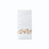 Saturday Knight Ltd Misty Floral Embroidered Bath Hand Towel Set - 2 Piece - 16x26", White - 2 of 3