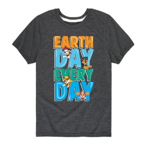 Boys' - Paw Patrol - Earth Every Day Short Sleeve Graphic T-Shirt - 1 of 4
