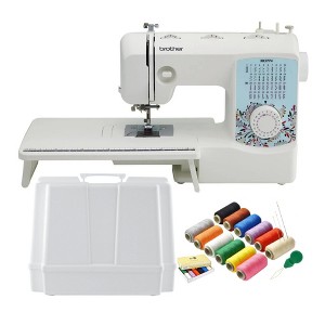 Brother XR3774 Wide Table Sewing and Quilting Machine, Hard Case and Thread Kit - 1 of 4