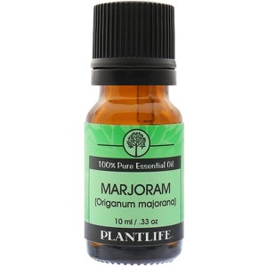 Plantlife Marjoram Aromatherapy Essential Oil – 100% Pure, Therapeutic Grade, No Additives or Fillers, 10 ml - 1 of 2