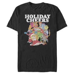 Men's The Muppets Holiday Cheers T-Shirt - 1 of 4