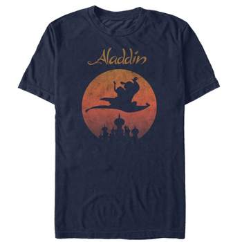 Character T-shirt Frame Men\'s Aladdin : Target