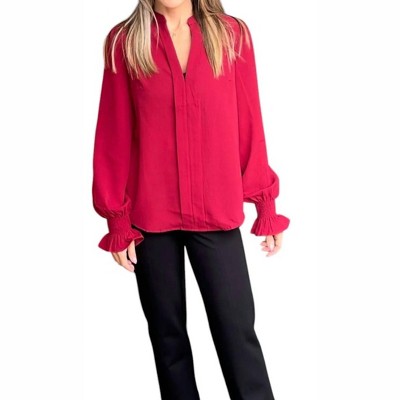 Women's Long Sleeve Essential Blouse - Vine & Love