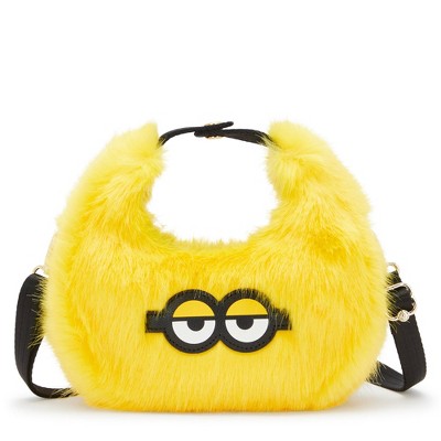 Kipling Minions Kevin Furry Crossbody Bag