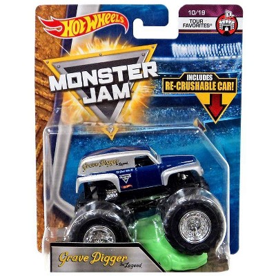 grave digger monster truck toy hot wheels