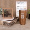 Pavilion Gift Company - Best Husband Ever - 5" x 5" Wood Framed Glass Plaques - Wall Sign Panels - 3 of 4