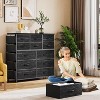 Acekool 12-Drawer Fabric Dresser with Side Pockets – Storage Organizer for Bedroom & Closet - 2 of 4