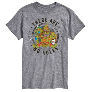 Men's - Teenage Mutant Ninja Turtles - There Are No Rules Short Sleeve Graphic T-Shirt - 1 of 4