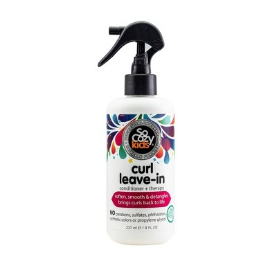 SoCozy Kids Curl Leave In Conditioner + therapy - 8 fl oz