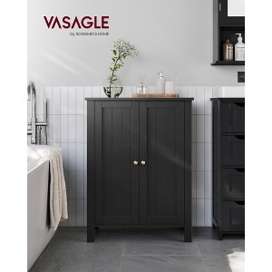 VASAGLE Bathroom Floor Storage Cabinet, Freestanding Bathroom Storage Unit with Adjustable Shelve - 1 of 4