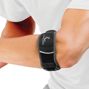 Mueller Sports Medicine Hg80 Premium Tennis Elbow Support - Black/Gray - 1 of 2