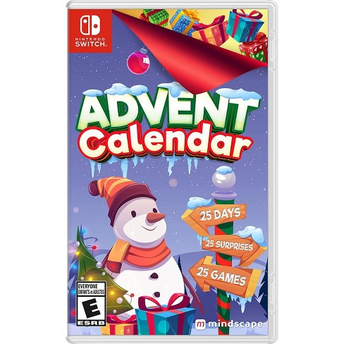 Games Advent Calendar 25 Days 25 Surprises Nintendo Switch - Best Buy