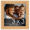 PosterPalooza | 3x3 Modern Bamboo Picture Frame, UV Acrylic, 5 Finishes - 2 of 4