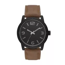 Men's Strap Watch - Goodfellow & Co™ Black