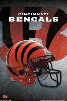 Trends International Nfl Cincinnati Bengals - Drip Helmet 20 Unframed Wall  Poster Print White Mounts Bundle 22.375 X 34 : Target