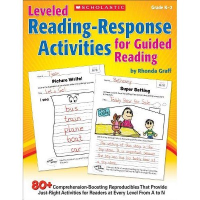 Leveled Reading-Response Activities for Guided Reading - by  Rhonda Graff (Paperback)