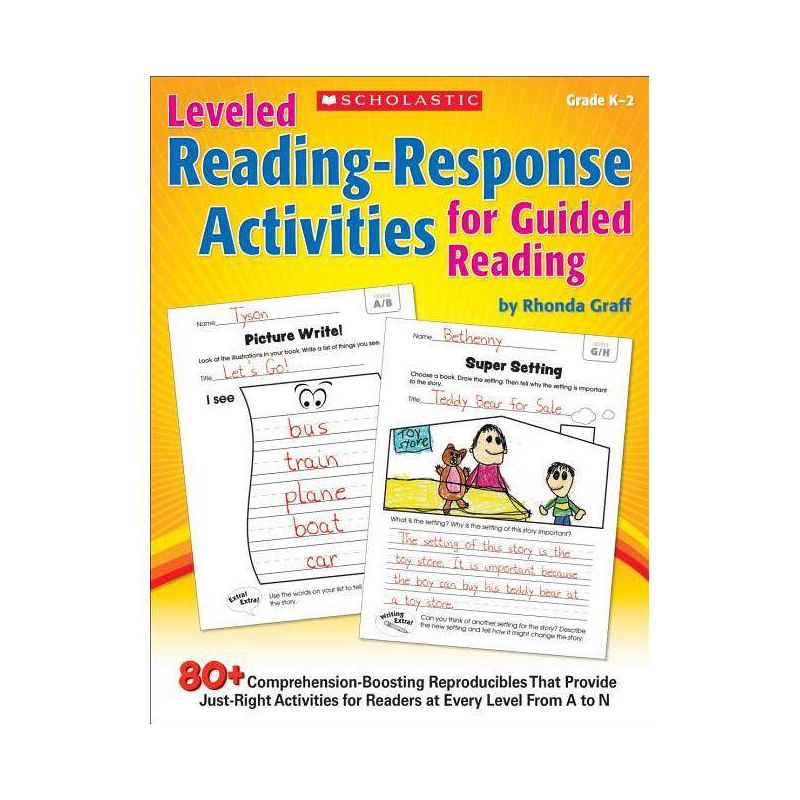 Leveled Reading-Response Activities for Guided Reading - by  Rhonda Graff (Paperback), 1 of 2