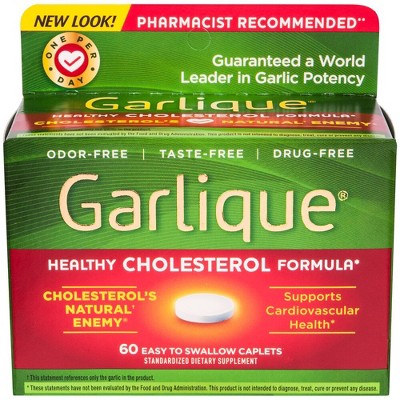 Garlique Cholesterol'S Natural Enemy Caplet 60 Count