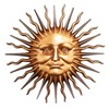 Design Toscano Sloane Square: Greenman Sun Wall Sculpture - 2 of 4