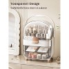 Dustproof Acryl Makeup Organizer With 2 Drawers 1 Large Storage Space - 2 of 4