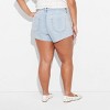 Women's High-Rise Micro Denim Shorts - Wild Fable™ - 3 of 3
