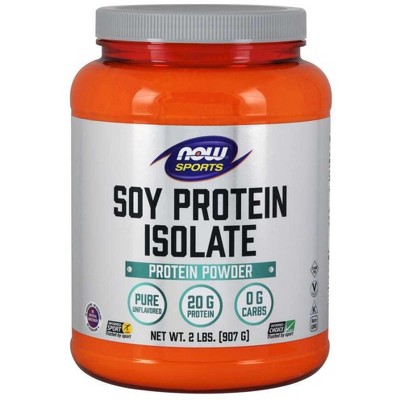Soy Protein Isolate by Now Foods  -  2 lbs Powder