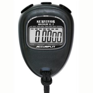 Accusplit Survivor 2 Professional Stopwatch with Magnum XL Display for Easy Readability | Cumulative Split timing with Split Release Action - 1 of 1