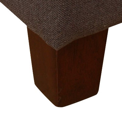 Charcoal Gray Tufted Storage Ottoman Bench with Hinged Lid
