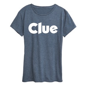 Women's - Clue - Clue Logo Short Sleeve Graphic T-Shirt - 1 of 4
