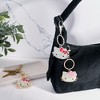 Hello Kitty Pave Crystal Bling Embellished Travel Keychain - 3 of 4