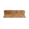 18.9x4.7x4.7" Burl Wood Floating Wall Shelf, Brown - 2 of 4