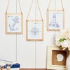 Okuna Outpost 3 Pack Nautical Wooden Wall Art for Home Decor (5.5 x 4.7 In) - 2 of 4