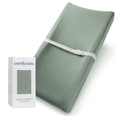 Image of Comfy Cubs Changing Pad Sheets - Fern