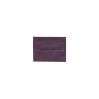 JAM Paper A2 Metallic Invitation Envelopes 4.375 x 5.75 Stardream Ruby Purple GCST604