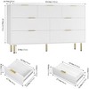 7-Drawer Dresser, Modern Wood Storage Chest of Drawers, for Living Room Bedroom - 2 of 4