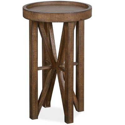 Magnussen Home T5083 Kirkpatrick Round Accent End Table