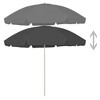 vidaXL Beach Umbrella Anthracite 118.1 in. - 2 of 4