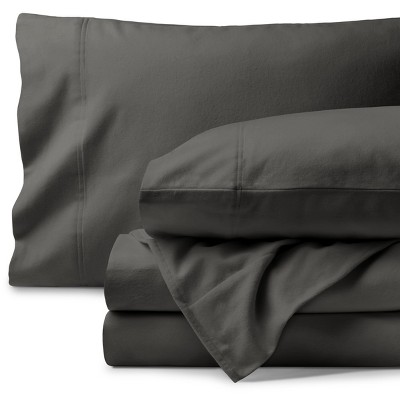 Organic Flannel Sheet Set by Bare Home